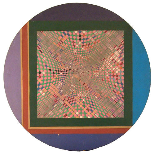 Citeaux, acrílico sobre madera aglomerada, 1973