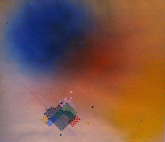 Civeva, acrílico sobre papel, 1975, 0,60 x 0,70