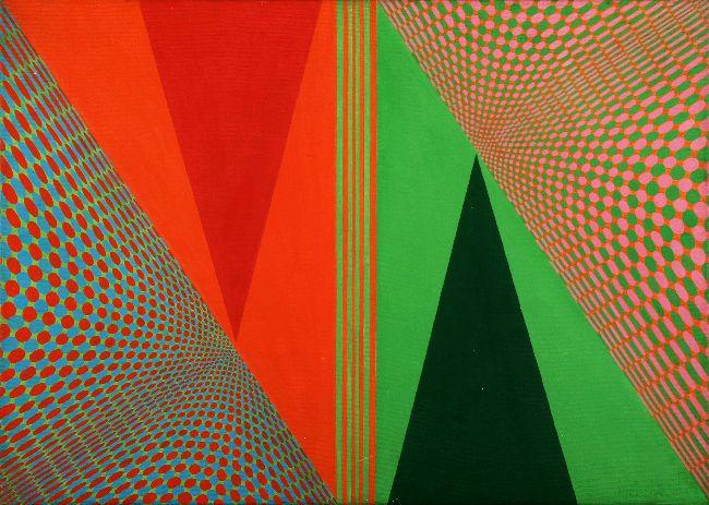 Cipres hill oleo sobre tela 1967 50x70