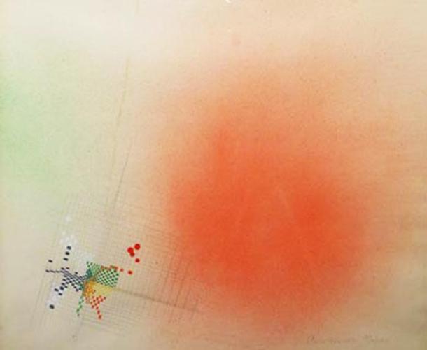 Campeau, 60 x 71 cm, técnica mixta, 1975