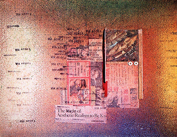 La Naturaleza Muerta, collage, 1975, 0,59x0,46
