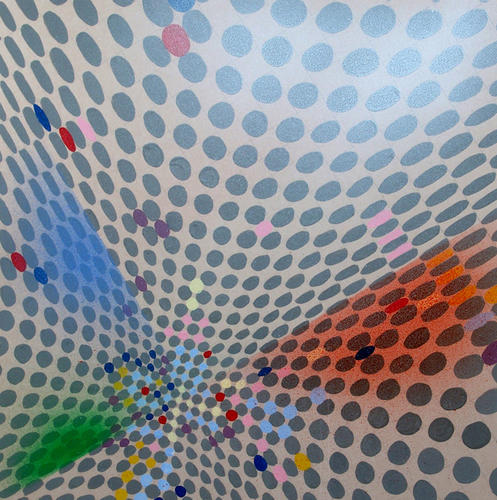 Sin Titulo, mixta sobre papel, 63x62, 1977