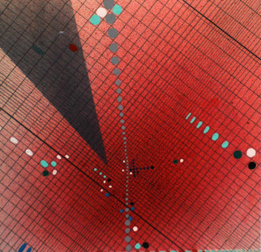 Joy (4) técnica mixta, 1980, 0,40 x 0,40