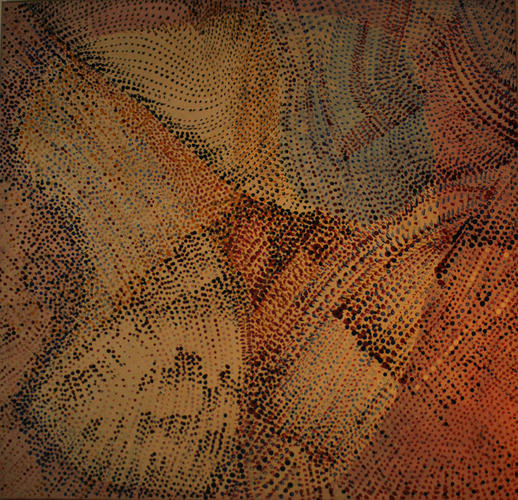 Sin título, acrílico sobre tela, 1986, 1,45  x 1,41
